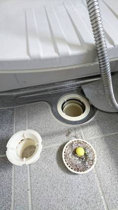 愛媛県松山市南梅本町　O様邸浴室クリーニング、洗濯機クリーニング